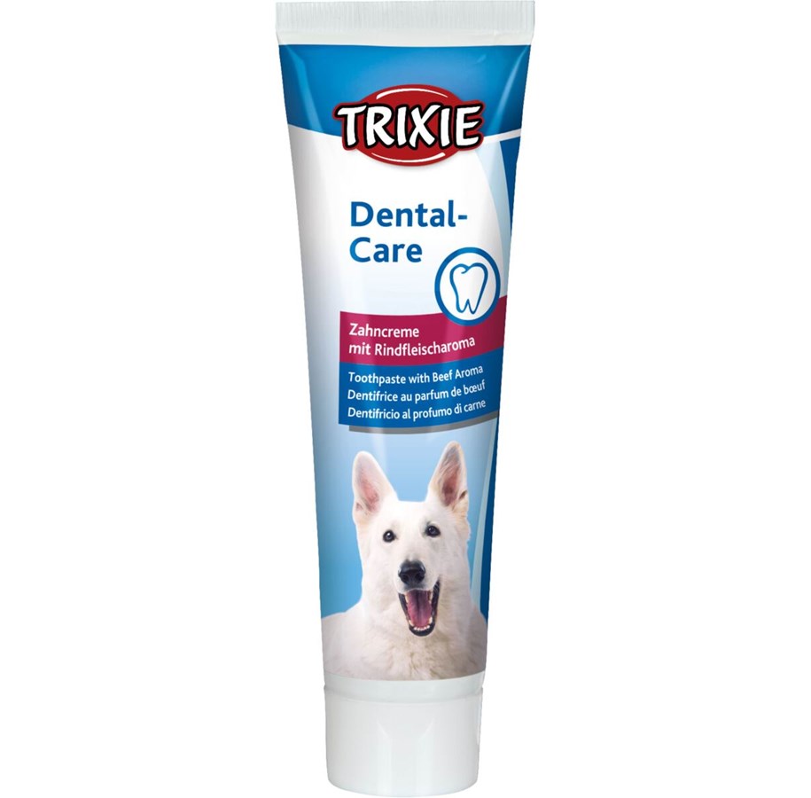 Hunde - Trixie Zahnpasta mit Rindfleischaroma für Hunde 100g - TX2545