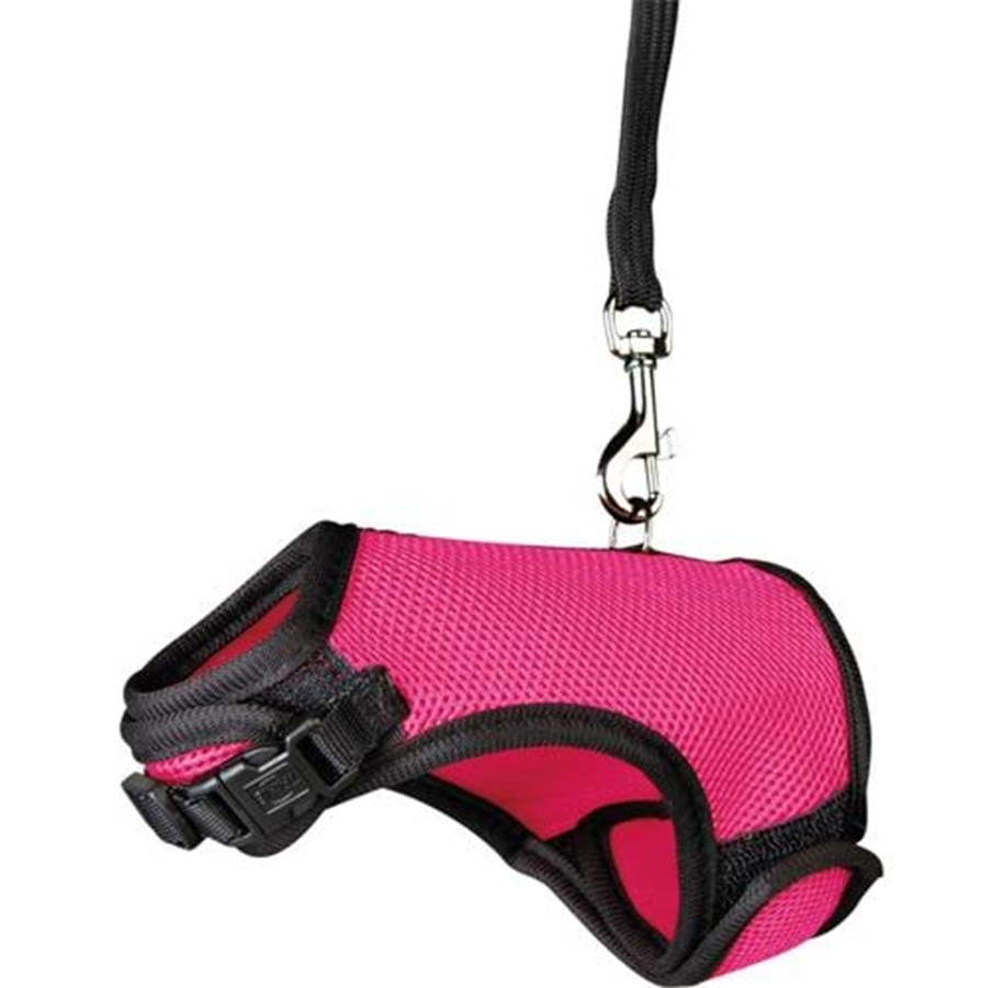 Nagetiere - Trixie Soft harness with leash guinea pigs 18–25 cm 1.20 m - Assorted - TX61512
