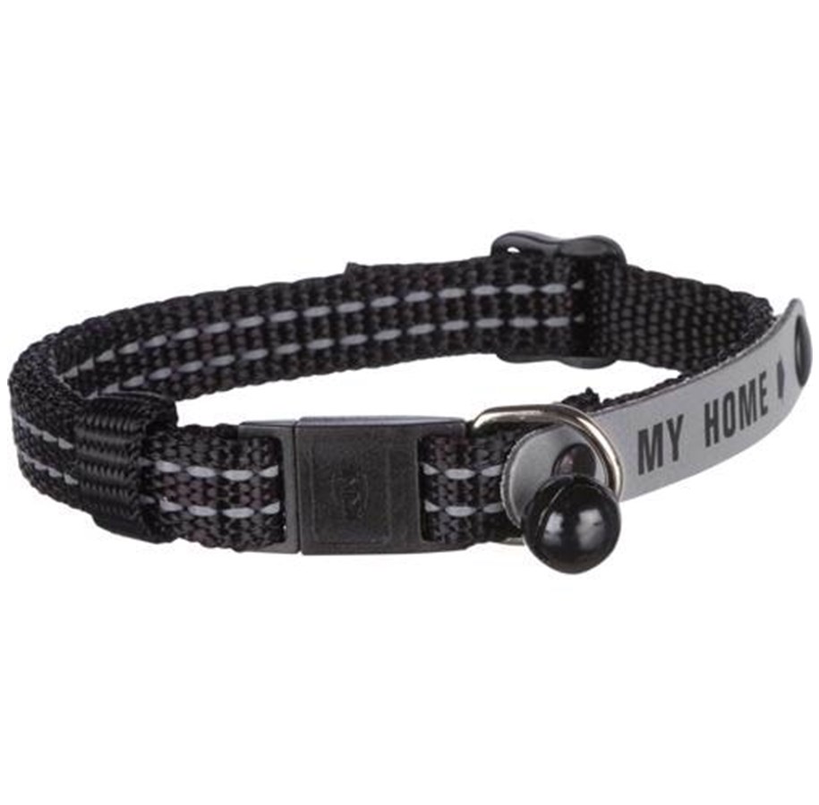 Katzen - Trixie Reflektierendes Katzenhalsband mit Adressanhänger Verschiedene Farben - TX41576