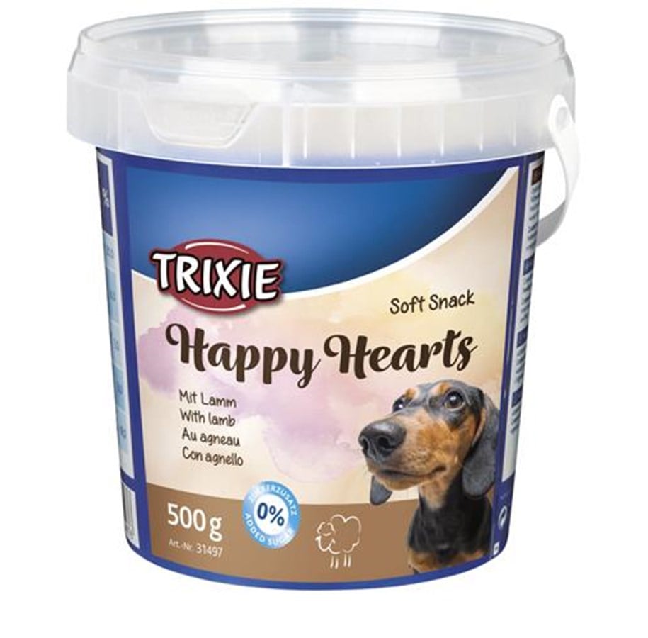 Hunde - Trixie Soft Snack Happy Hearts 500 g - TX31497