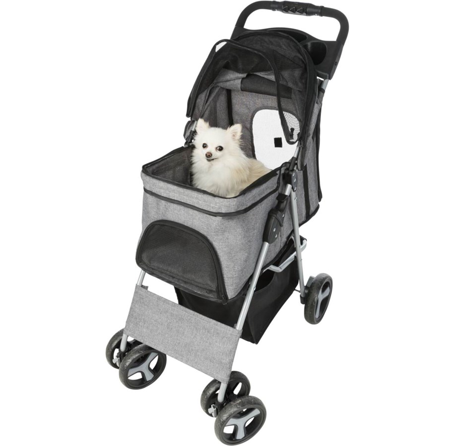 Hunde - Trixie Buggy für Hunde bis 15kg 47x100x80cm - TX28959