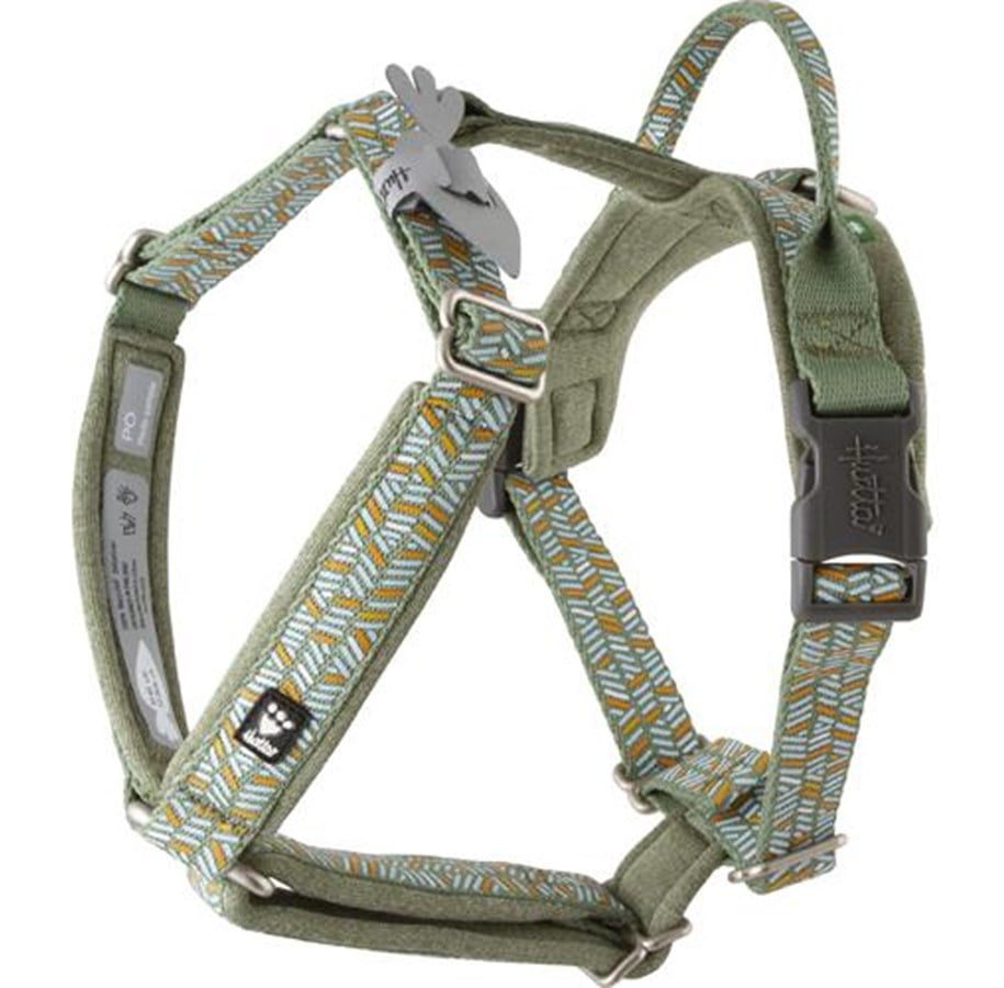 Hunde - Hurtta Razzle-Dazzle Y-harness 35-45 cm Hedge *DEMO* - H933982