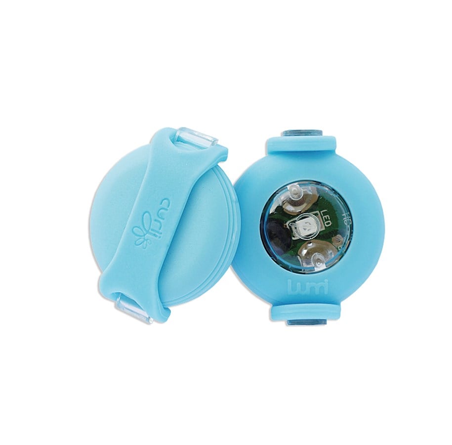 Hunde - Curli Luumi LED Sicherheitslichter Cyan (2er-Pack) - H82203