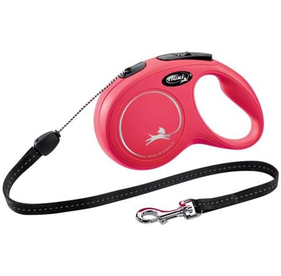 Hunde - Flexi New CLASSIC S  Leash 8 m red - H7843R