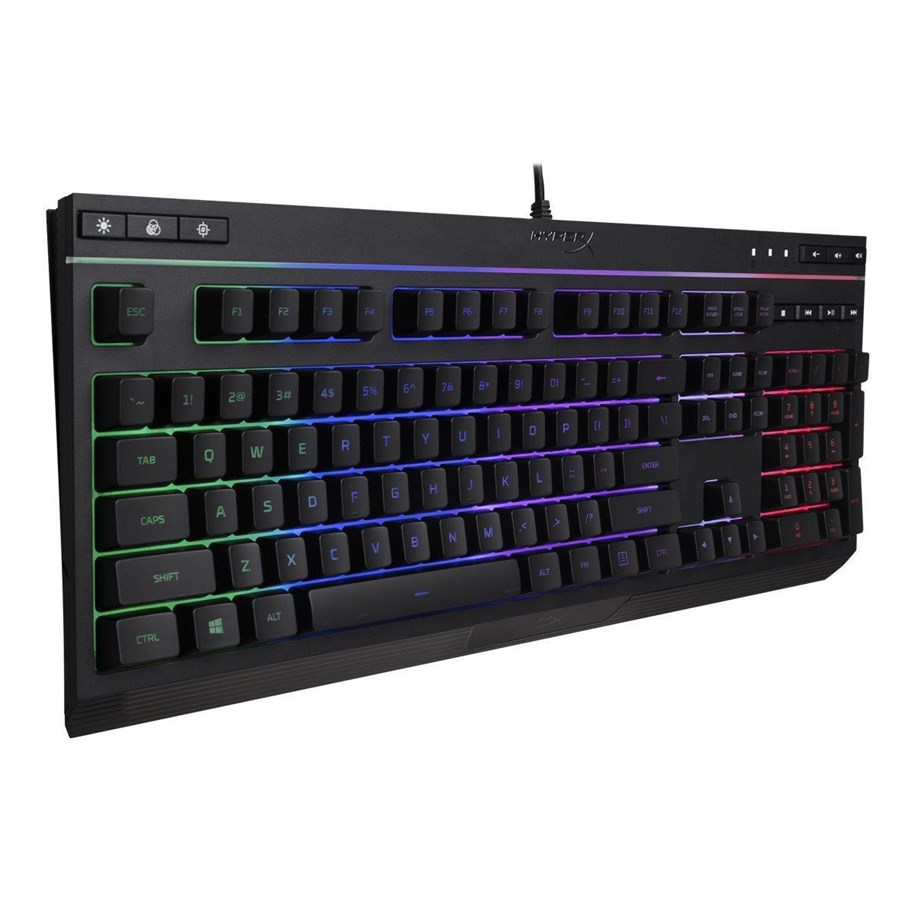 Tastaturen - HyperX Alloy Core RGB Gaming - US - Gaming Tastaturen - Englisch (US) - Schwarz - 4P4F5AA#ABA