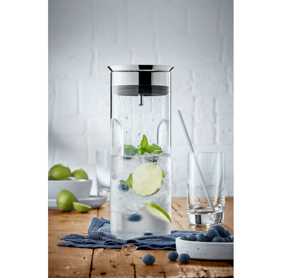 Küchenzubehör - WMF Motion water decanter 0.8 l. stainless steel top - 0651046040