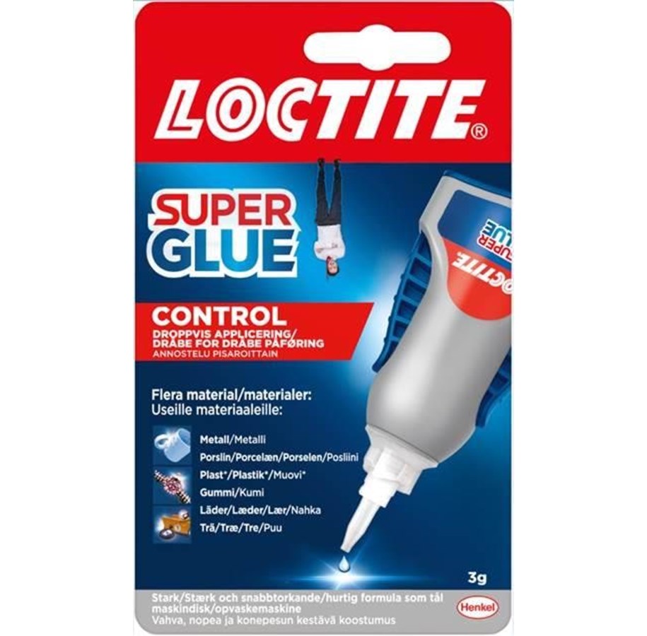 Klebeband und Kleber - LOCTITE Super Glue Control 3g - 5010266241180