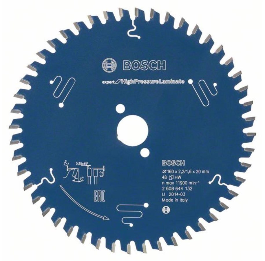 Handkreissäge - Bosch Circular Saw Blade 235 x 30 x 2.8 mm Exp High Pressure - 2608644357