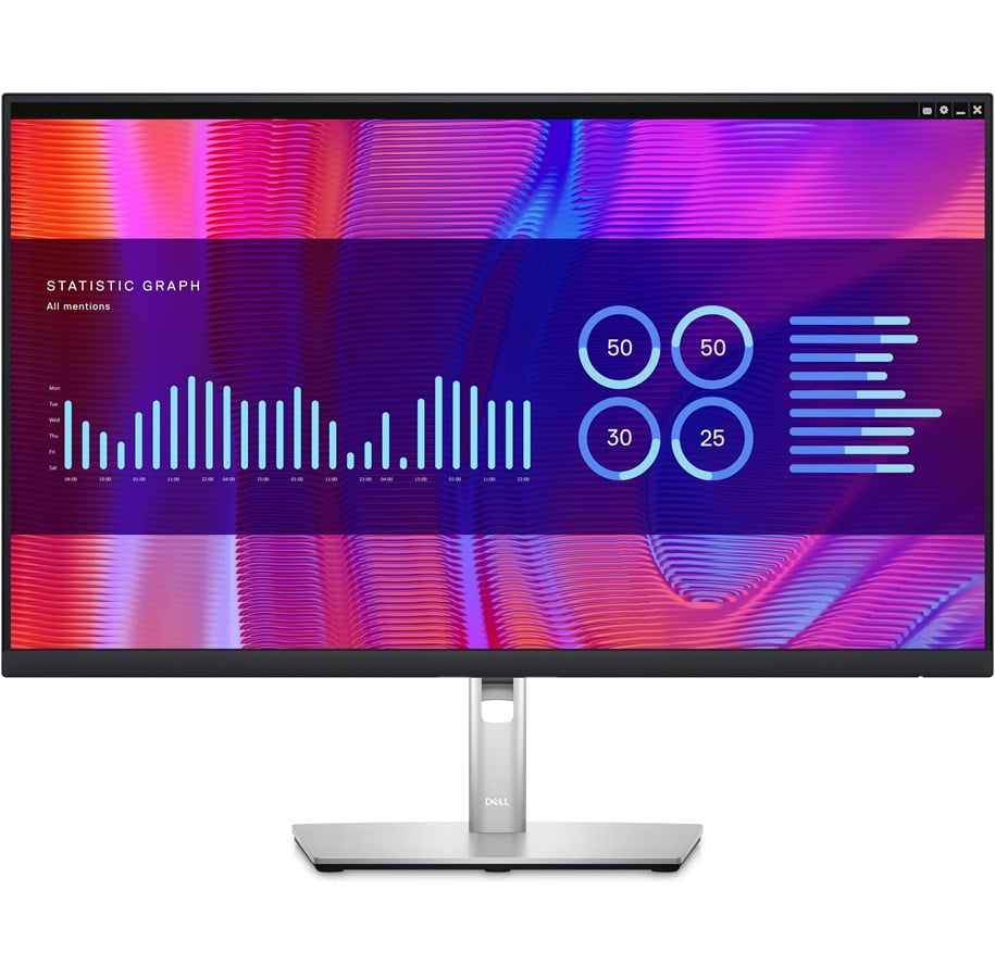 Monitor - 27" Dell P2723DE - 2560x1440 (QHD) - 60Hz - IPS - 90W USB-C - DELL-P2723DE