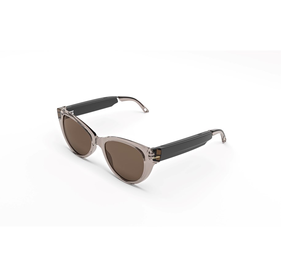 Kopfhörer/Headsets - Fauna Audio Glasses Fabula - Crystal Brown - UAE-FABULASUN011EU