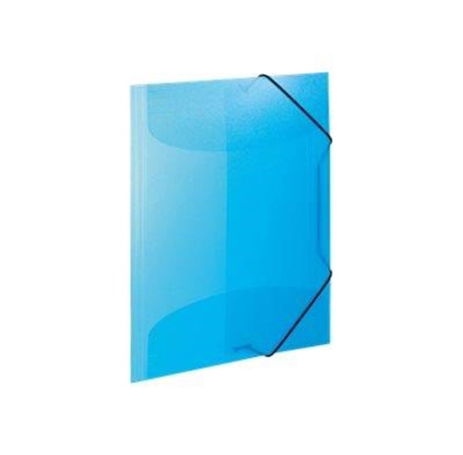 Mappen und Clipboards - HERMA 3-flap folder - for A3 - translucent light blue - 19518
