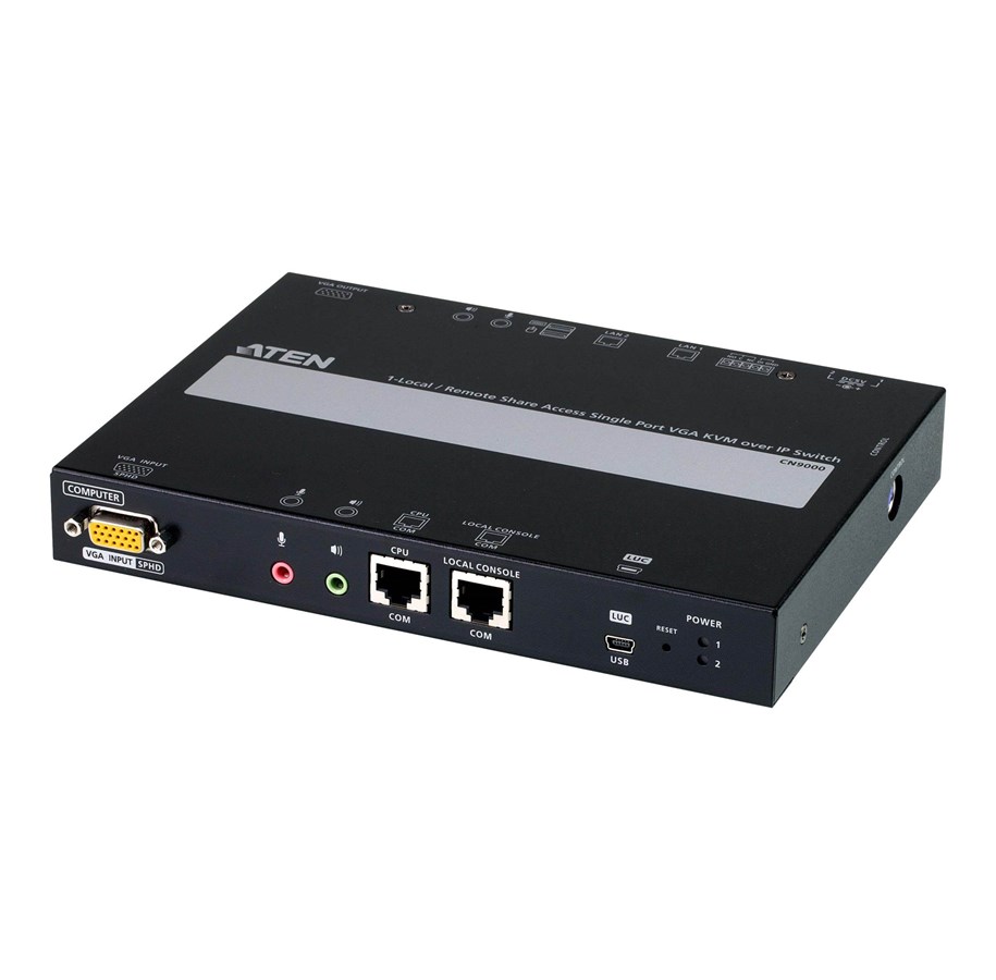 Netzwerkgeräte - ATEN KVM over IP - CN9000-AT-G