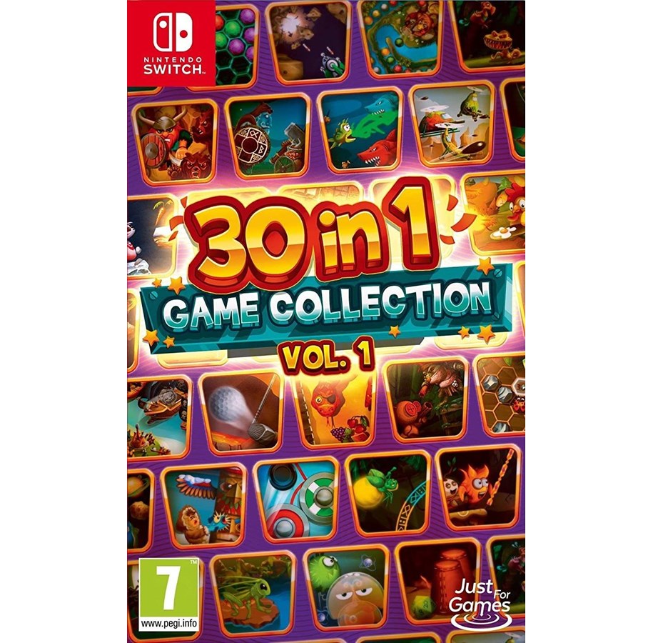 Spiele - 30-in-1 Game Collection: Vol. 1 (Code in a Box) - Nintendo Switch - Party - PEGI 7 - 3700664528168