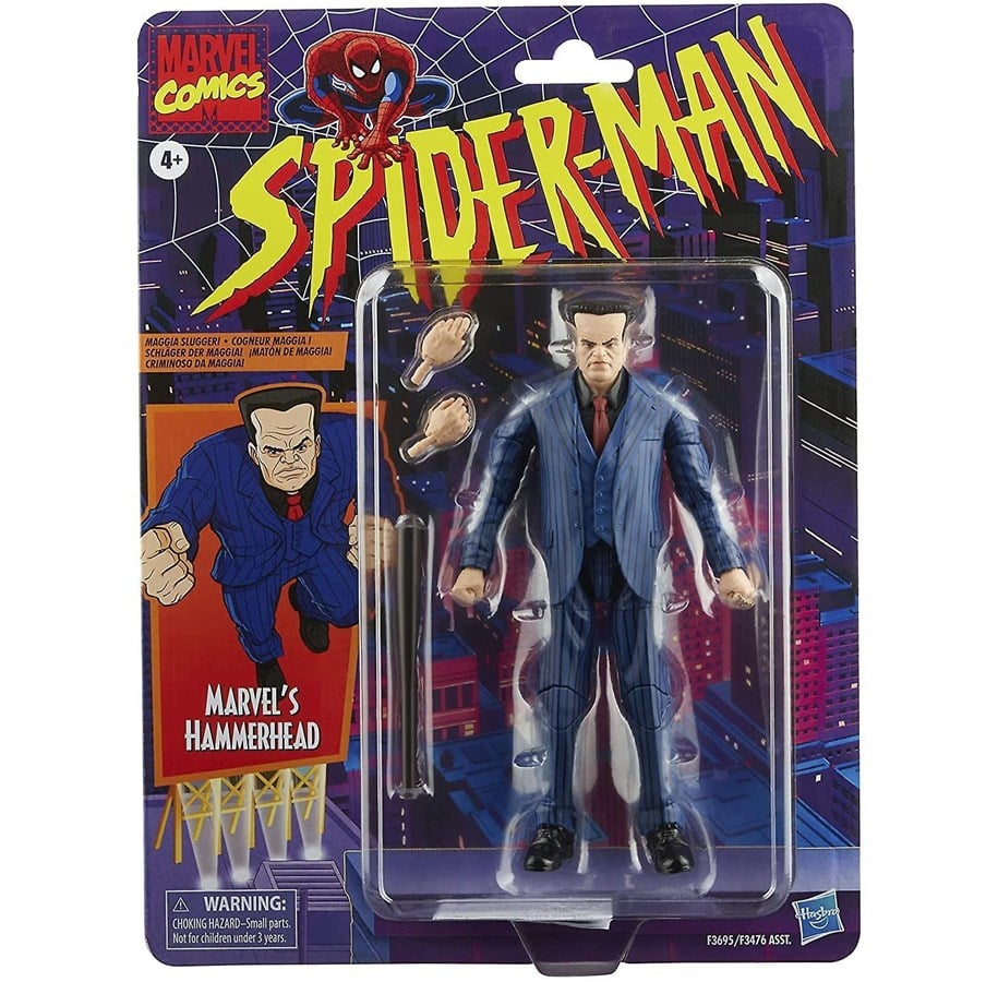Figuren - Hasbro Spider-Man Marvel Legends Series Action Figure 2022 Marvel’s Hammerhead 15 cm - 5010993938025