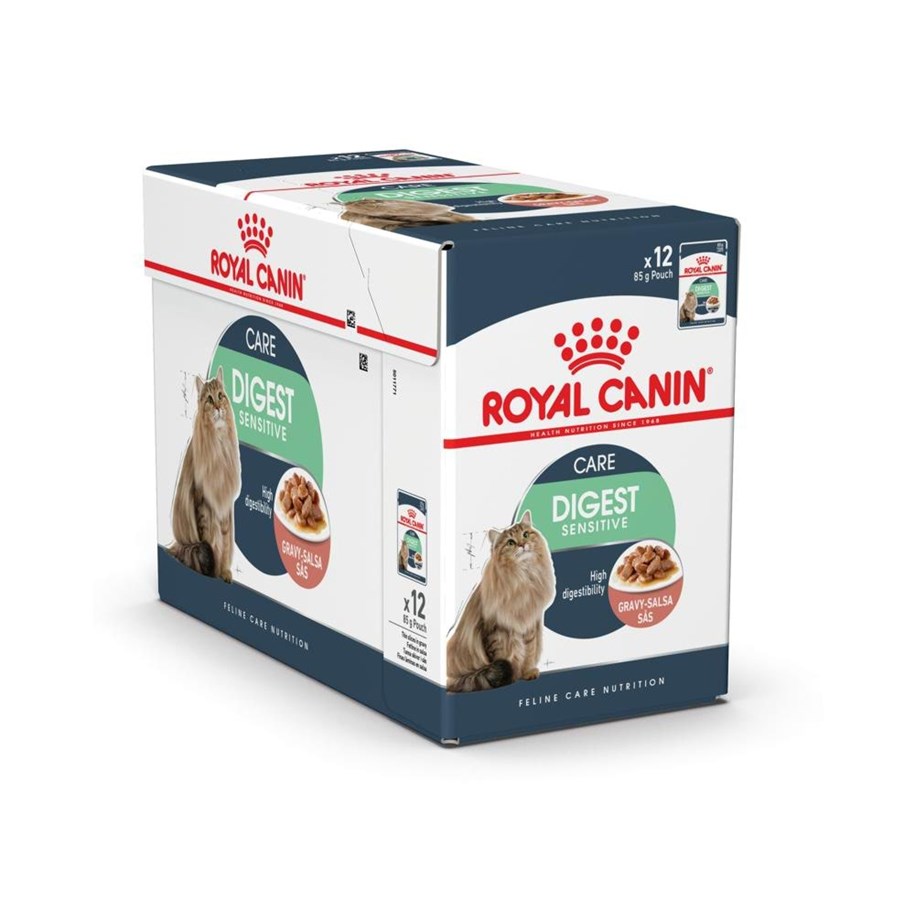 Katzen - Royal Canin Digest Sensitive in Gravy 85g (12-Pack) - 9003579309568