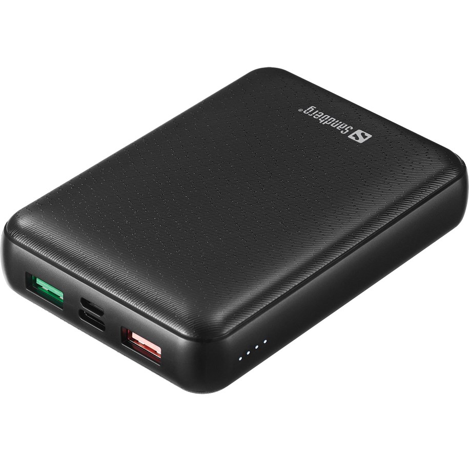 Powerbank (Akku) - Sandberg Powerbank USB-C PD 45W 15000 Powerbank (Akku) - schwarz - 15000 mAh - 420-66