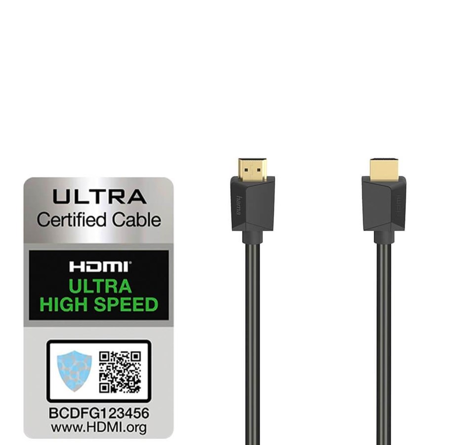 Display Kabel - Hama Ultra High Speed HDMI Cable Certified Plug - Plug 8K 2.0 m - 00205242