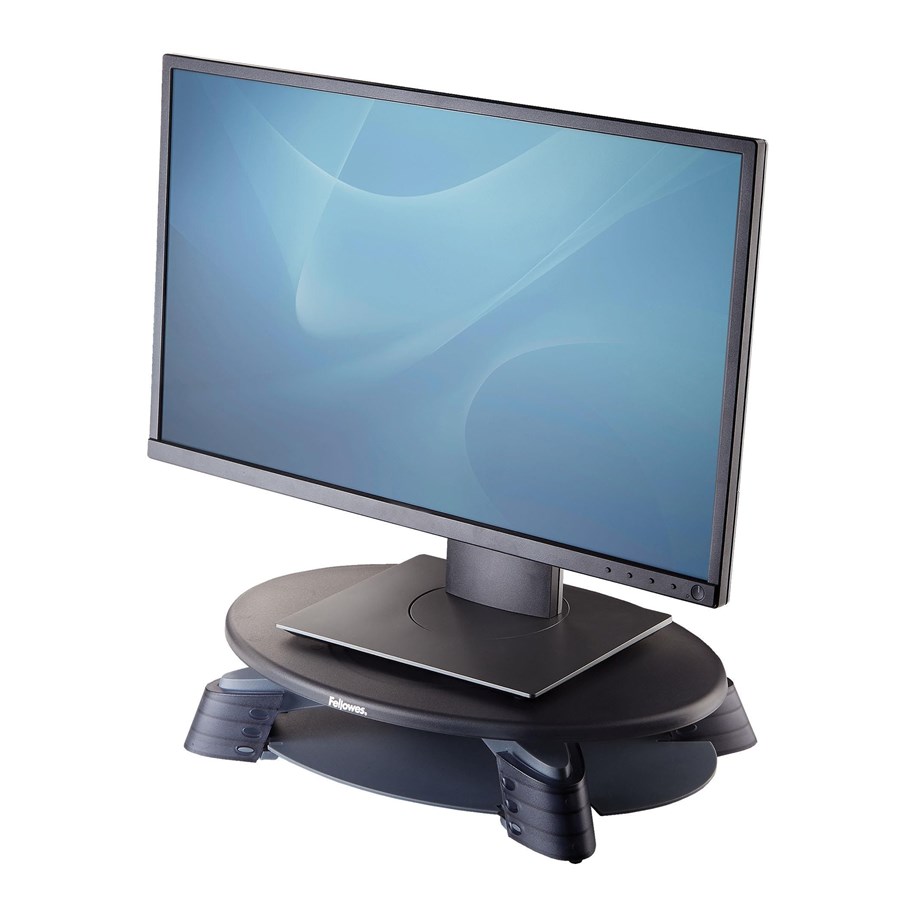 Wandhalterungen, AV-Halterungen & AV-Möbel - Fellowes LCD Monitor Riser - stand - for flat panel - Max 13.6 kg - recommended for - 91450