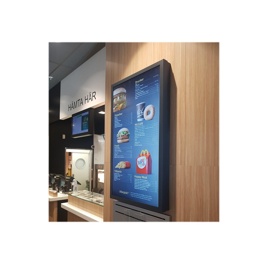 Monitorhalterung - HI-ND Wall Casing EASY 32" Portrait - mounting kit - for LCD display - WC3200-5001-02