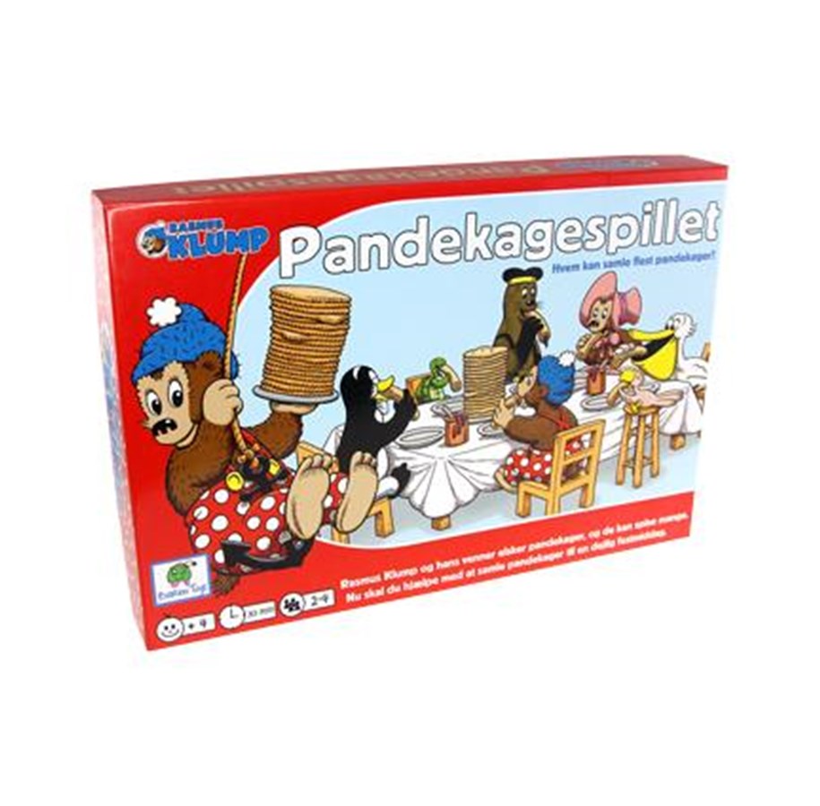 Brettspiele - Forlaget Globe Rasmus Klump - Pandekagespillet - 5704976074205