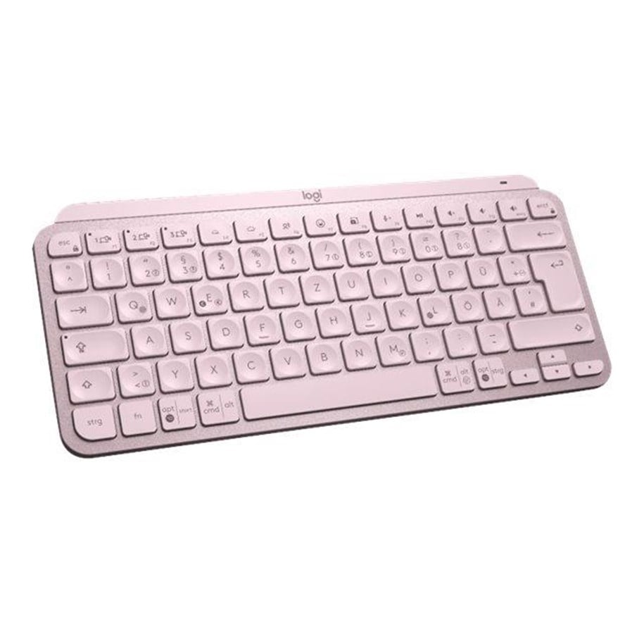 Tastaturen - Logitech MX Keys Mini - Tastatur - Französisch - Pink - 920-010484