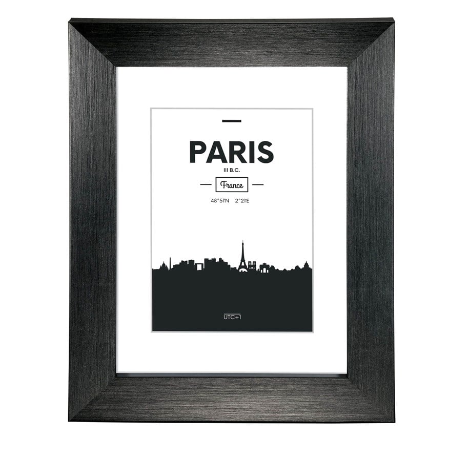 Fotoalbum & Archivierung - Hama "Paris" Plastic Frame black 10 x 15 cm - 00126040