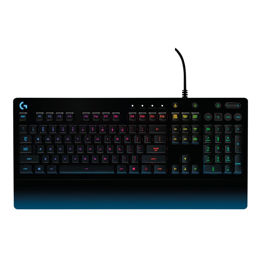 Tastaturen - Logitech G213 Prodigy Gaming Keyboard - US - Gaming Tastatur - Englisch (US) - Schwarz - 920-008085