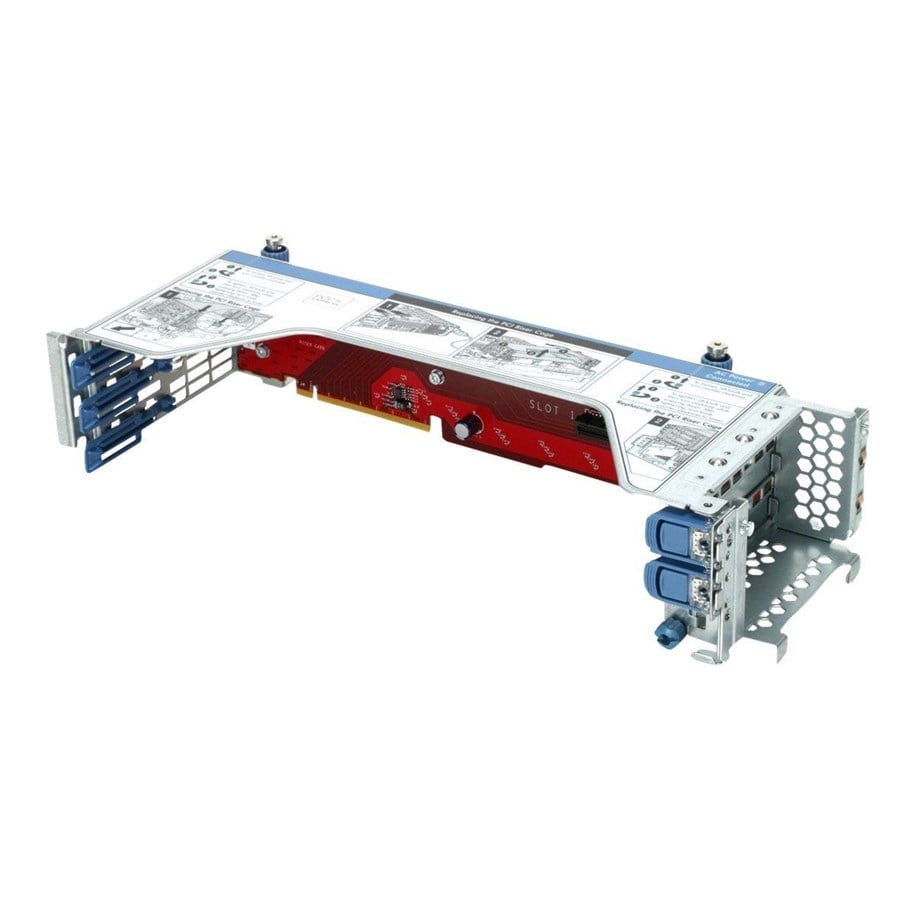 Dockingstationen - HP E 2SFF 4x U.3 Premium Secondary Riser Kit - P35418-B21