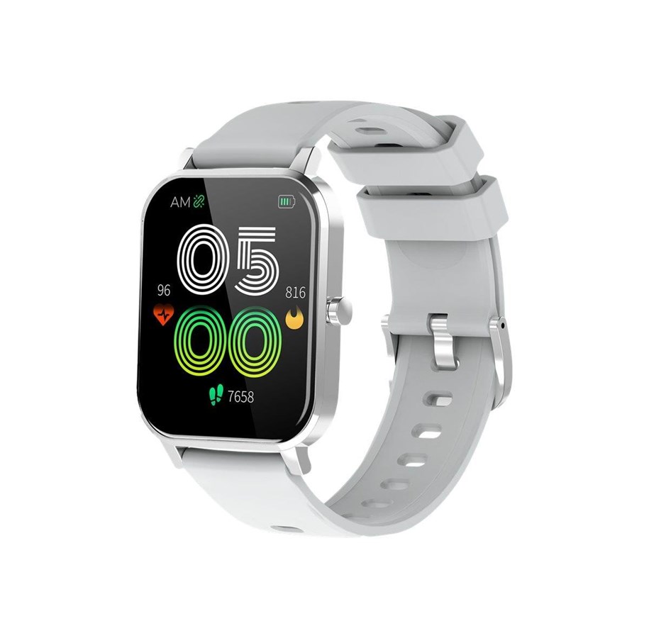 Smartwatches, Pulsuhren, Sportuhren & Schrittzähler - DENVER SW-181 smart watch with band - grey - SW-181GREY