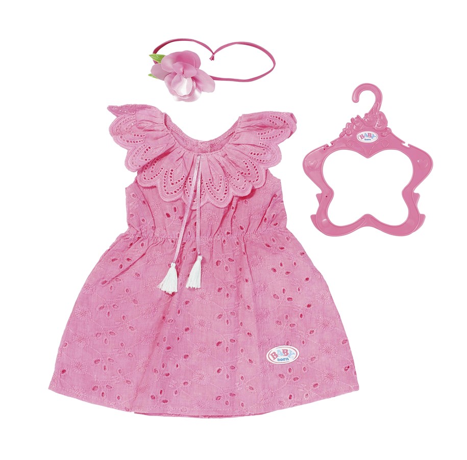 Dolls & Accessories - Baby Born Trendy Flowerdress 43cm - 832684