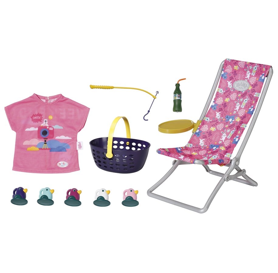 Dolls & Accessories - Baby Born Weekend Fishing - 832790