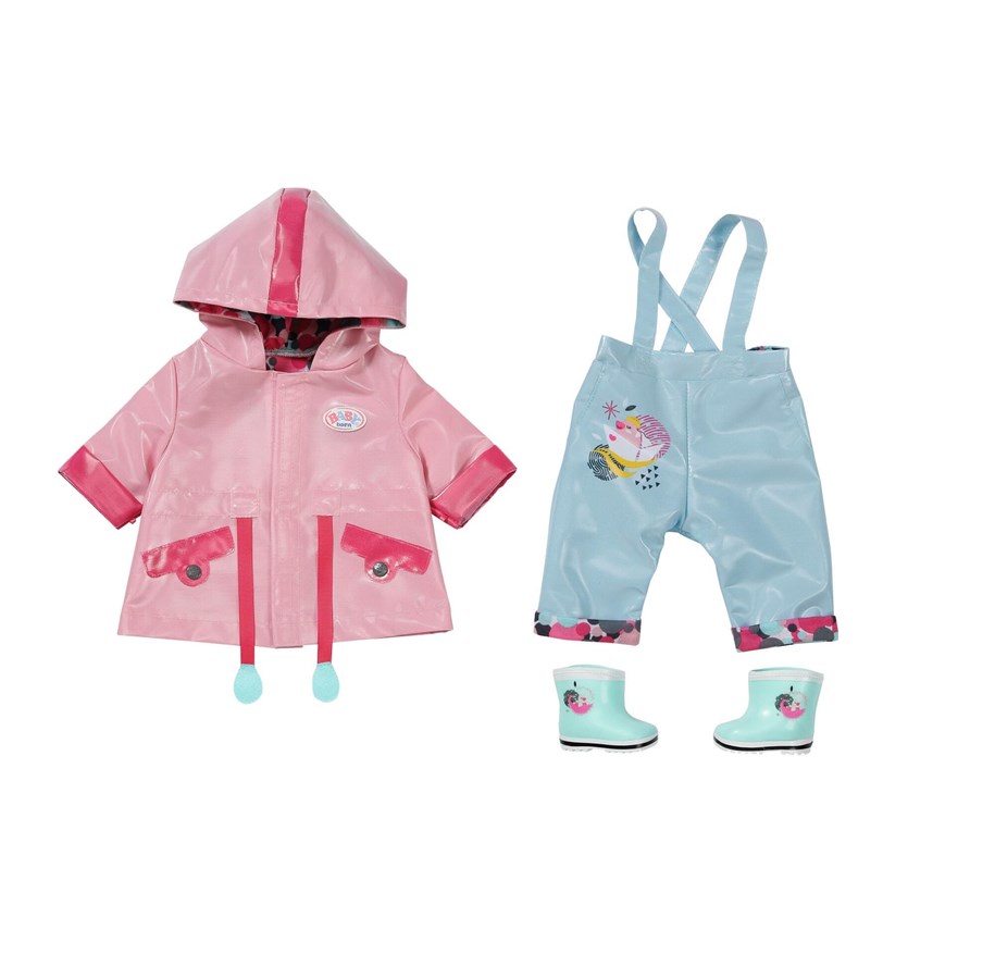 Dolls & Accessories - Baby Born Deluxe Regen Set 43cm - 832578