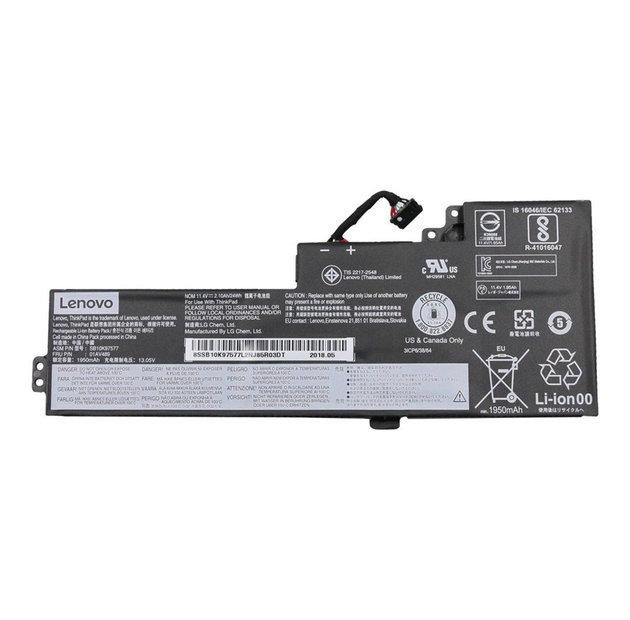 Laptop Batterie - Lenovo LG Chem - 01AV420