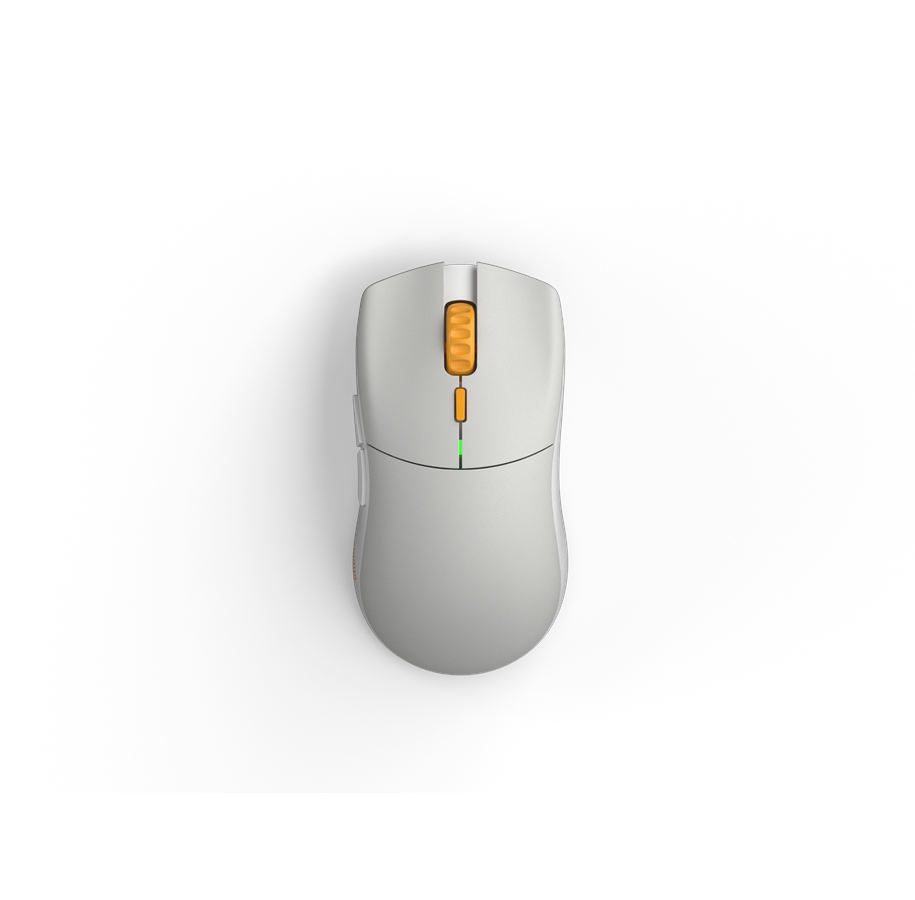 Maus - Glorious Series One PRO Wireless - Genos - Gaming Maus (Weiß) - GLO-MS-P1W-GE-FORGE