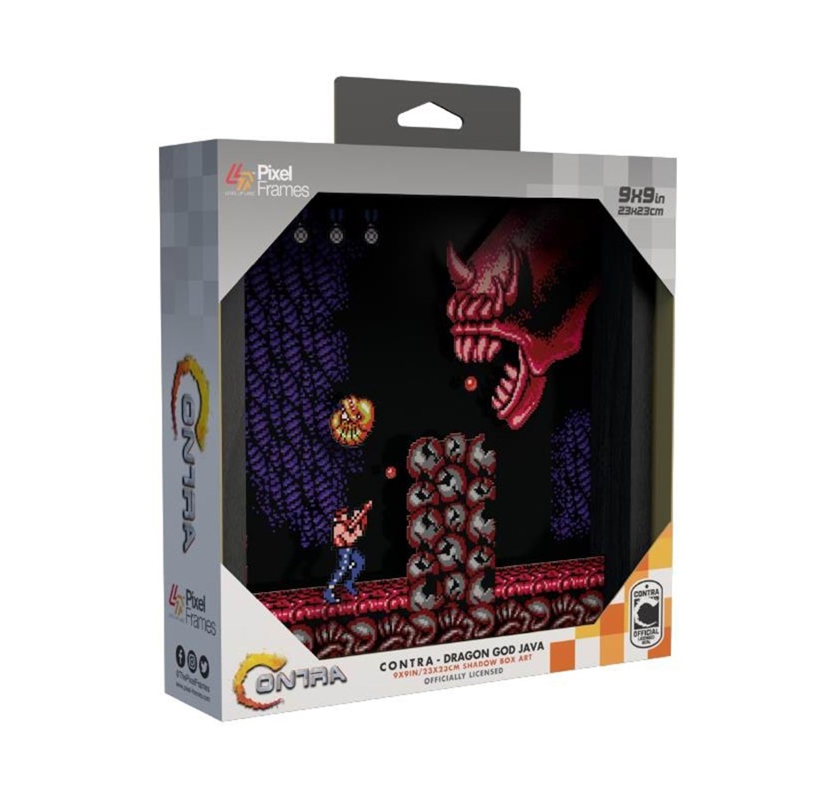 Merchandise - Pixel Frames - Contra Dragon God Java - Bild - 849172013438