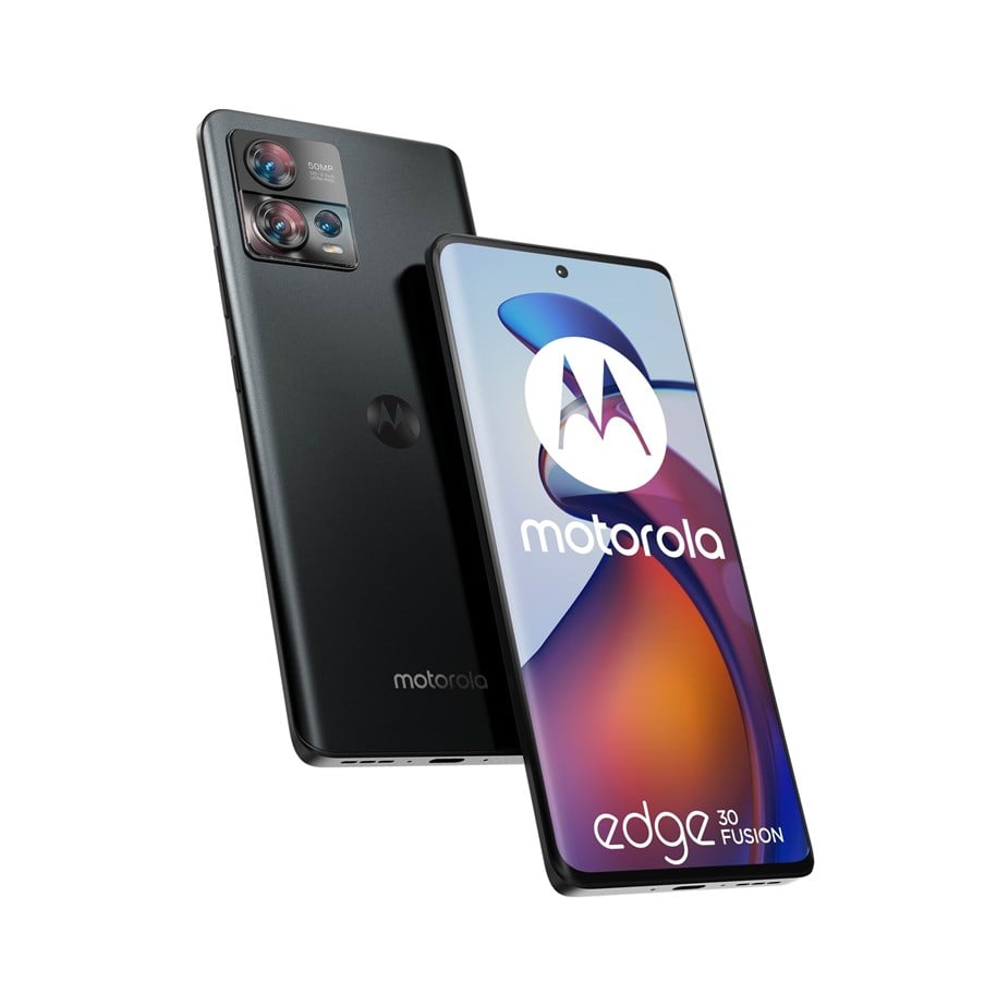 Handys & Smartphones - Motorola Edge 30 Fusion 5G 128GB/8GB - Cosmic Grey - PAUN0004SE