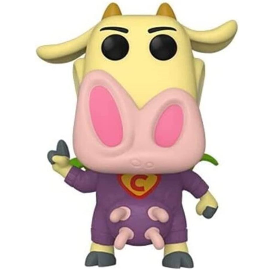 Merchandise - Funko! - Animation: Cartoon Network - Cow & Chicken (Super Cow) POP! - Figur - 0889698577915