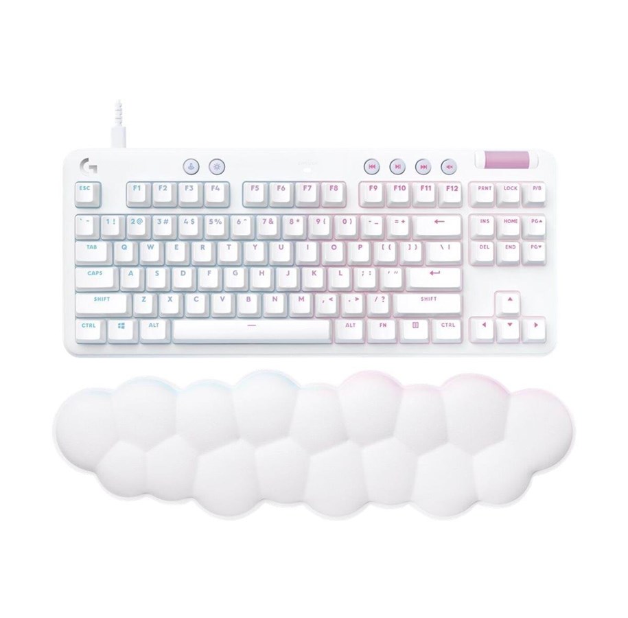 Tastaturen - Logitech G G713 - Gaming Tastatur - Englisch (UK) - Weiss - 920-010420