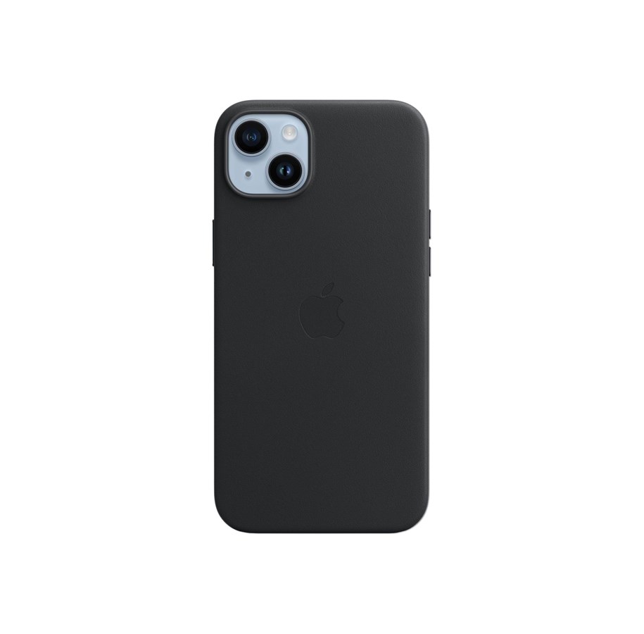 Handys - Cover & Cases - Apple iPhone 14 Plus Leather Case with MagSafe - Midnight - MPP93ZM/A