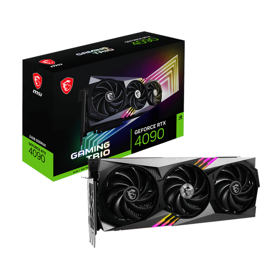 Grafikkarte - MSI GeForce RTX 4090 GAMING TRIO - 24GB GDDR6X RAM - Grafikkarte - RTX 4090 GAMING TRIO 24G