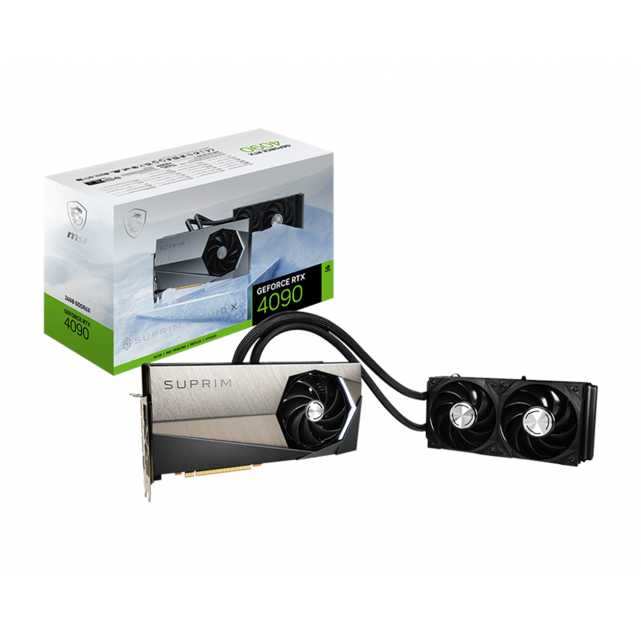 Grafikkarte - MSI GeForce RTX 4090 SUPRIM LIQUID X - 24GB GDDR6X RAM - Grafikkarte - RTX 4090 SUPRIM LIQUID X 24G