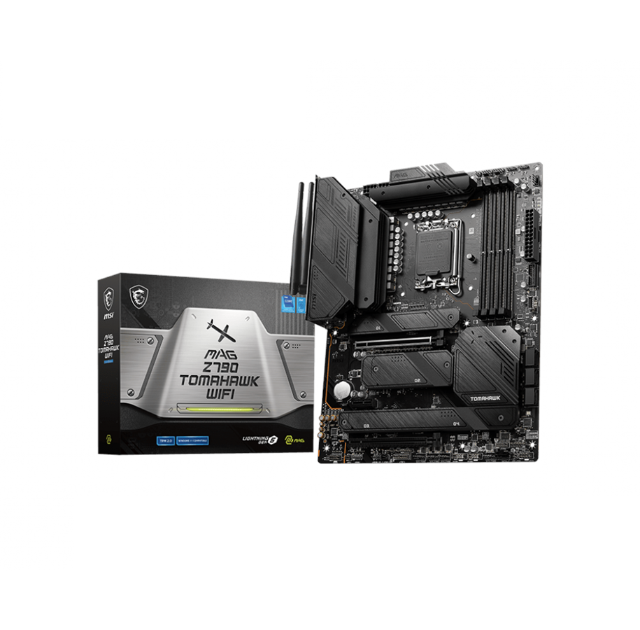 Mainboard - MSI MAG Z790 TOMAHAWK WIFI Mainboard - Intel Z790 - Intel LGA1700 - DDR5 RAM - ATX - MAG Z790 TOMAHAWK WIFI