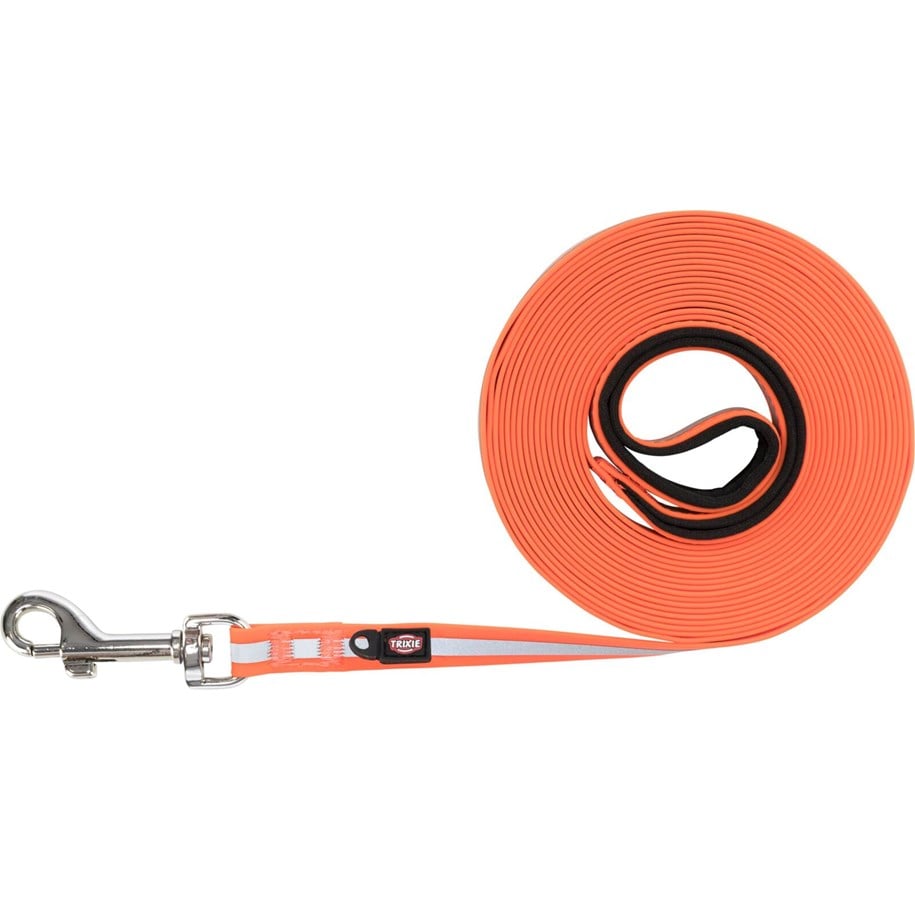 Hunde - Trixie Easy Life tracking leash reflective M-XL: 10 m/17mm - TX207323