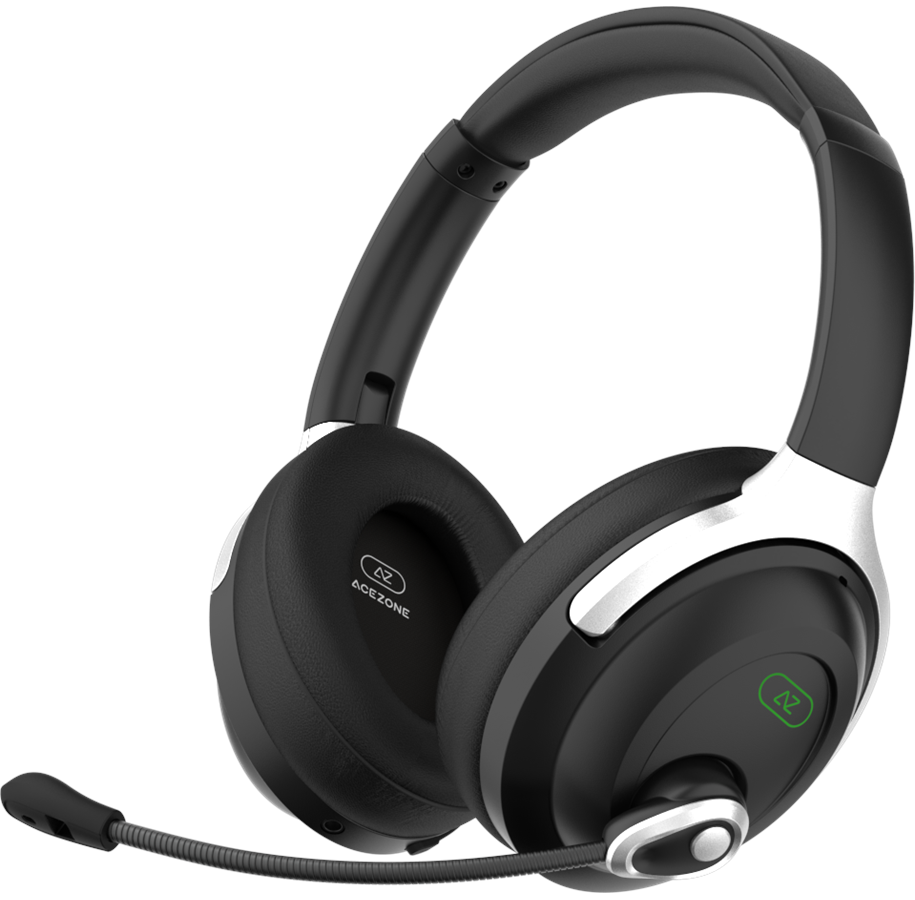 Kopfhörer/Headsets - Acezone A-Spire ANC Gaming Headset - H-03-B