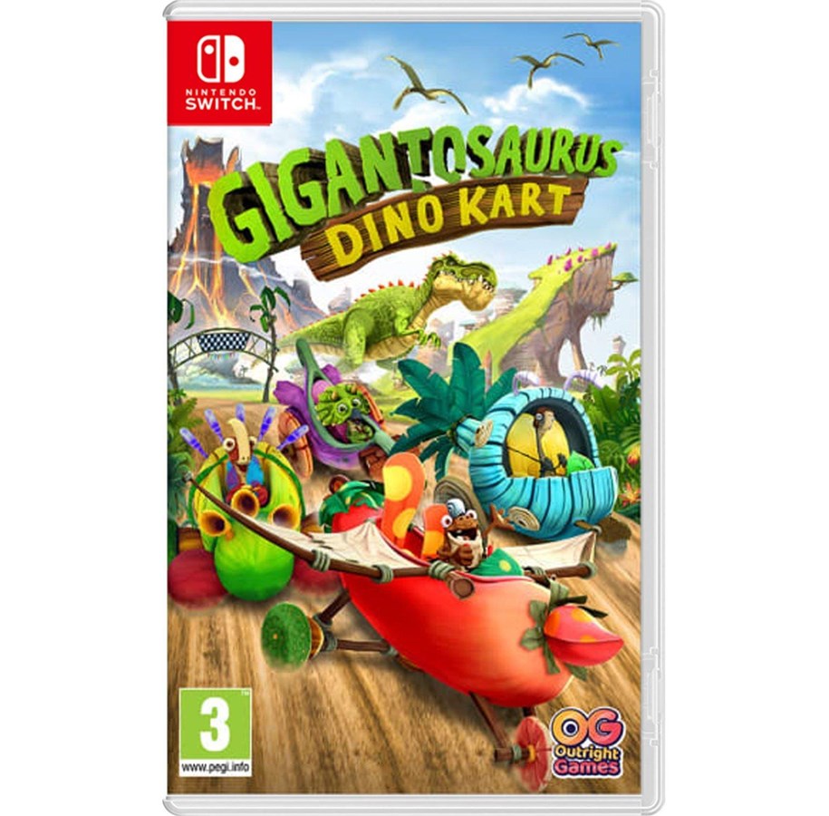 Spiele - Gigantosaurus: Dino Kart - Nintendo Switch - Rennspiel - PEGI 3 - 5060528039215