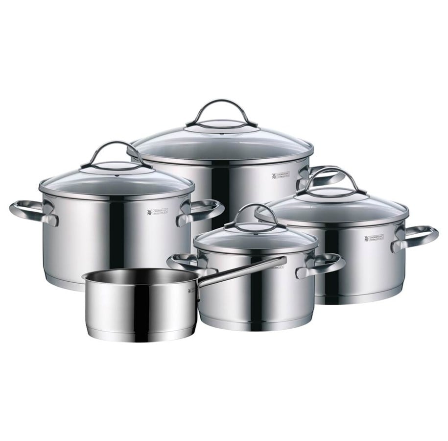 Töpfe - WMF Provence Plus 5 pcs. w. 4 glass lids - 0721556380