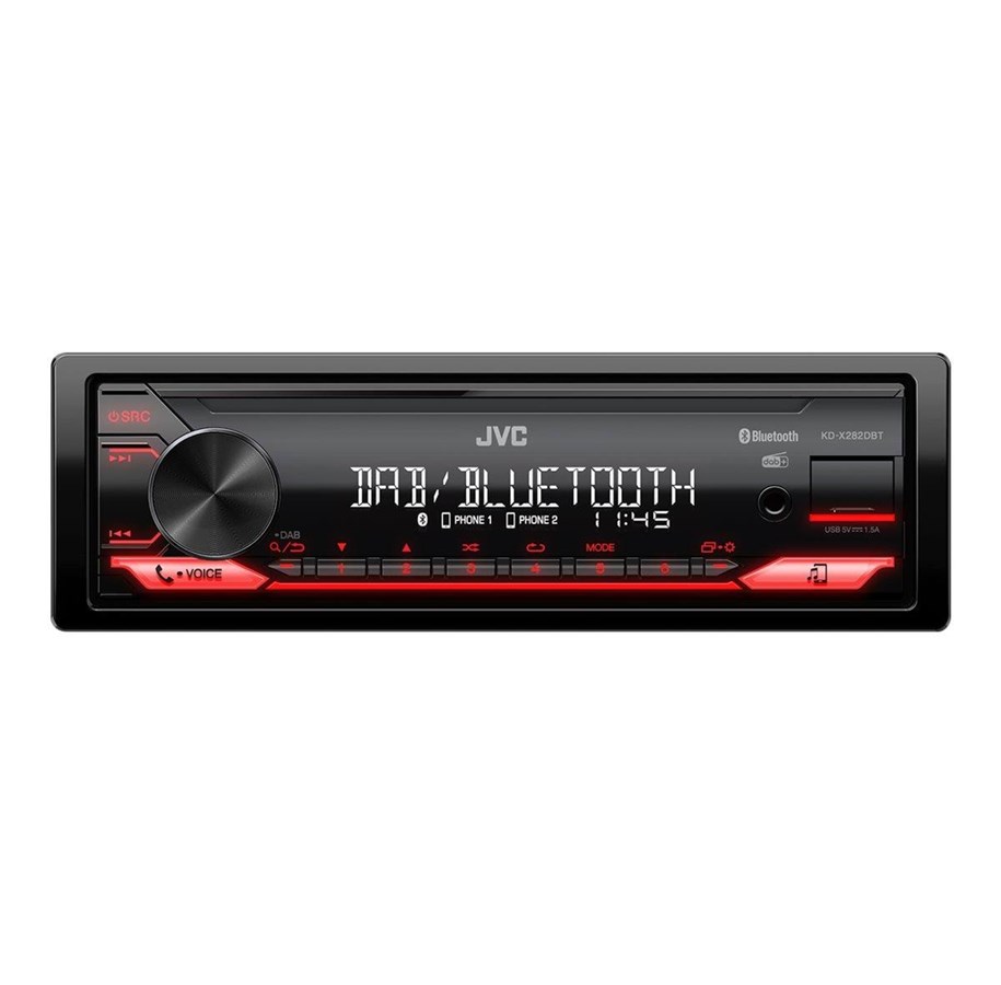 Autoradios - JVC KD X282DBT - Autoradio - KDX282DBT