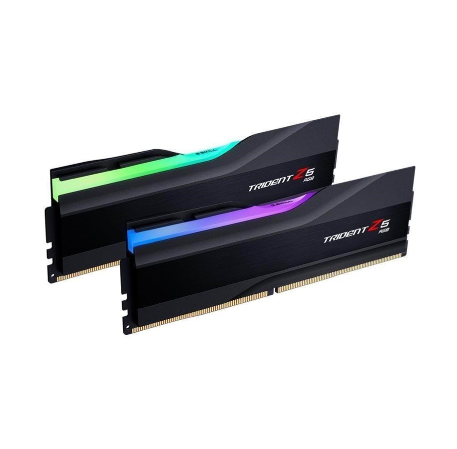Arbeitsspeicher (RAM) - G.Skill Trident Z5 RGB DDR5-6800 - 32GB - CL34 - Dual Channel (2 pcs) - Intel XMP - Schwarz mit RGB - F5-6800J3445G16GX2-TZ5RK