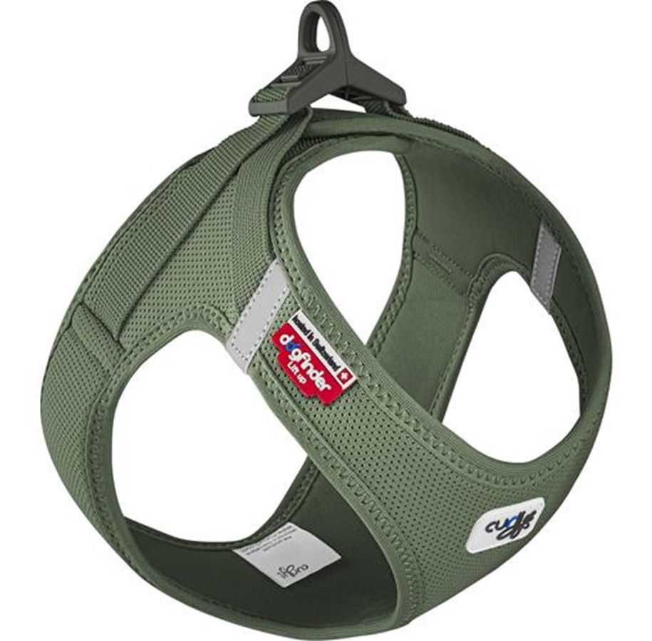 Hunde - Curli Vest Harness Clasp Air-Mesh - Moss (M) - H82979