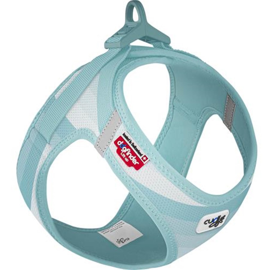 Hunde - Curli Vest Harness Clasp Air-Mesh SE22 - Acqua (S) - H19056